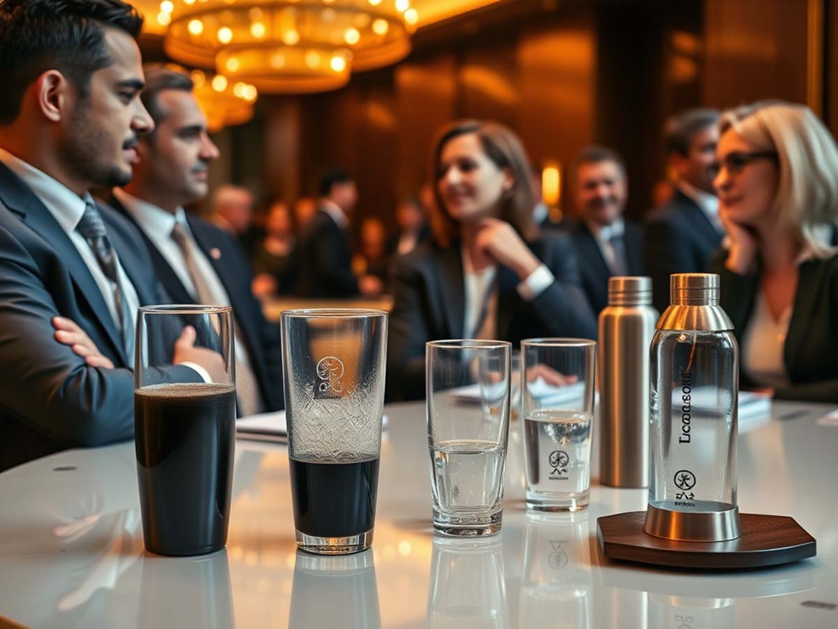 Elegant Drinkware Options for Corporate Conferences