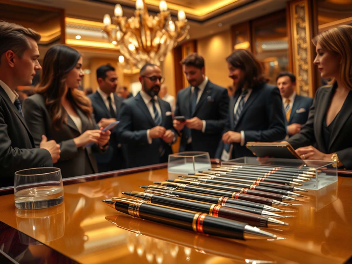 How Luxury Pens Make a Statement at Business Events