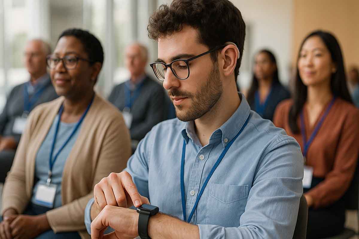 How Smartwatches Keep Attendees on Schedule