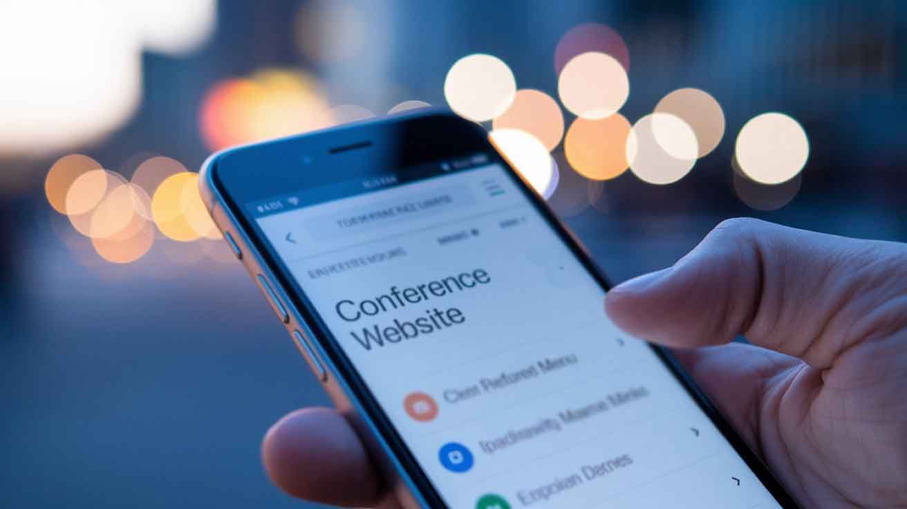 Streamlined Link Navigation for Conference Websites