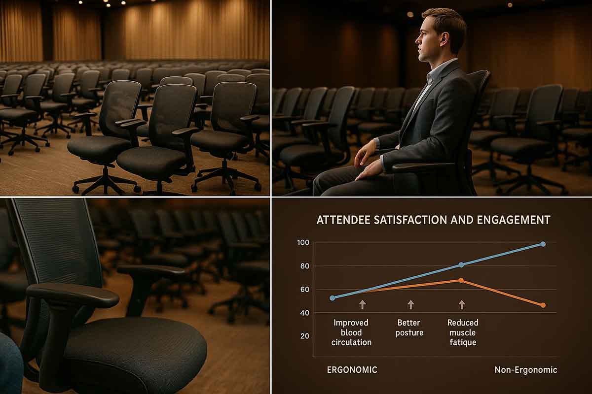 The Importance of Ergonomic Seating for Multi-Day Conferences