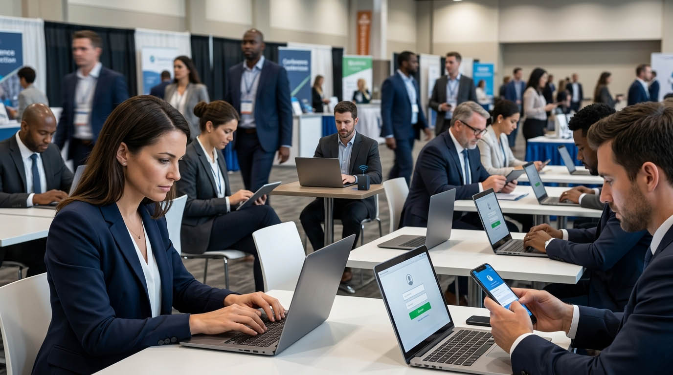 The Hidden Risks of Public WiFi at Conferences and How to Stay Safe